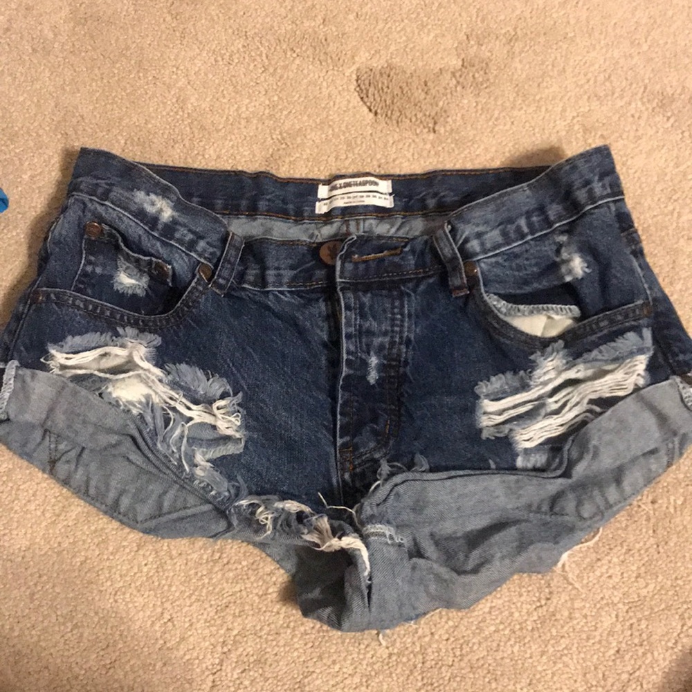 One teaspoon shorts size 27